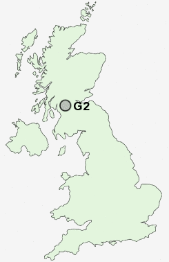 G2 Postcode map