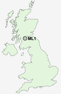 ML1 Postcode map