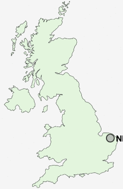 NR8 Postcode map