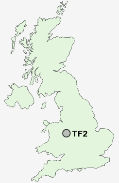 TF2 Postcode map