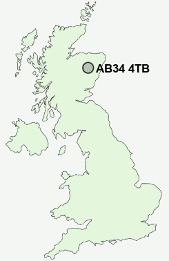 UK Postcode map
