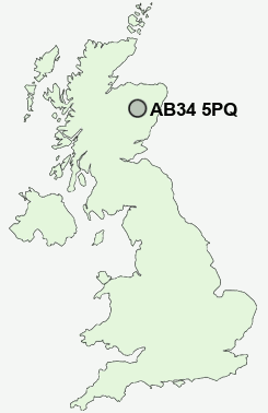 UK Postcode map
