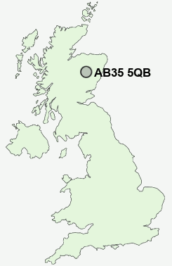 UK Postcode map