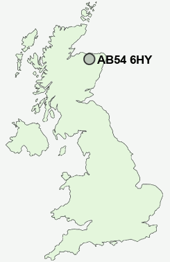 UK Postcode map