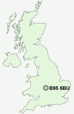 UK Postcode map