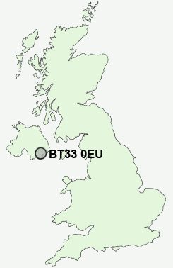 UK Postcode map