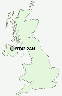 UK Postcode map