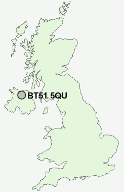 UK Postcode map