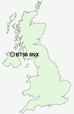 UK Postcode map