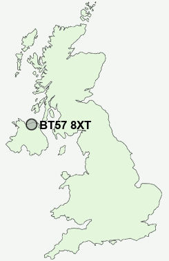 UK Postcode map