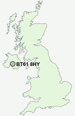 UK Postcode map