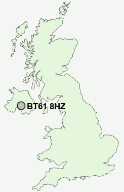 UK Postcode map