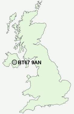 UK Postcode map