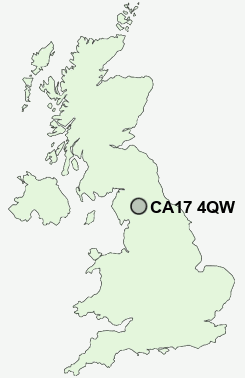 UK Postcode map