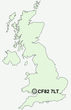 UK Postcode map