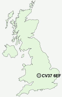 UK Postcode map