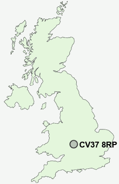 UK Postcode map