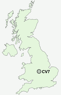 UK Postcode map