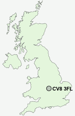 UK Postcode map