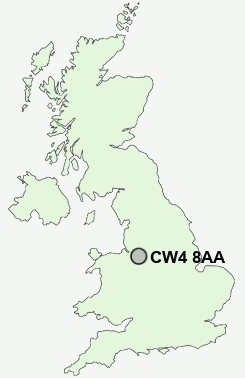 UK Postcode map