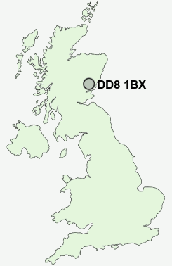 UK Postcode map