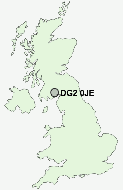 UK Postcode map