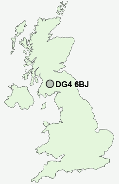 UK Postcode map