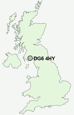 UK Postcode map