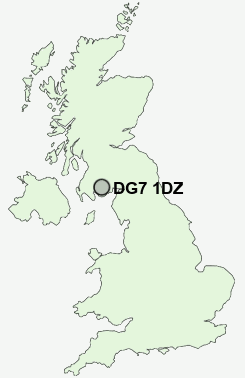 UK Postcode map