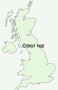 UK Postcode map