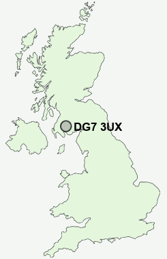 UK Postcode map
