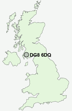 UK Postcode map