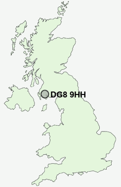 UK Postcode map