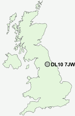 UK Postcode map