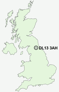 UK Postcode map