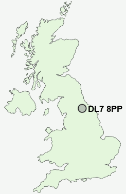 UK Postcode map