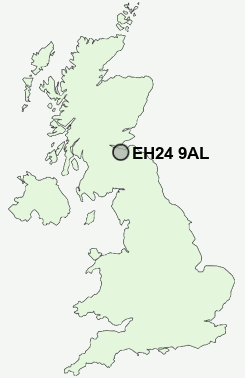 UK Postcode map