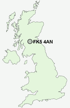 UK Postcode map