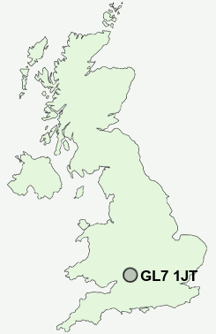 UK Postcode map
