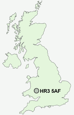 UK Postcode map