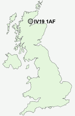 UK Postcode map