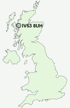 UK Postcode map