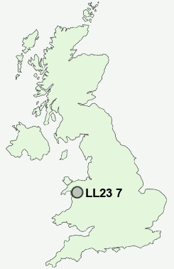 UK Postcode map