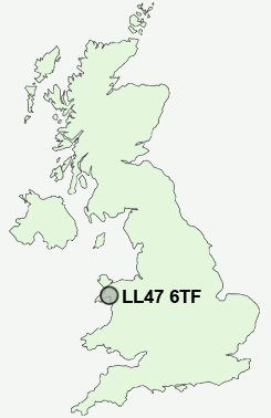 UK Postcode map