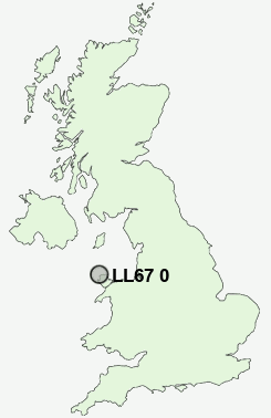 UK Postcode map