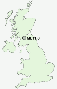 UK Postcode map
