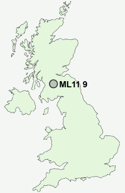 UK Postcode map