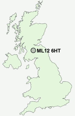 UK Postcode map
