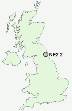 UK Postcode map