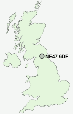 UK Postcode map